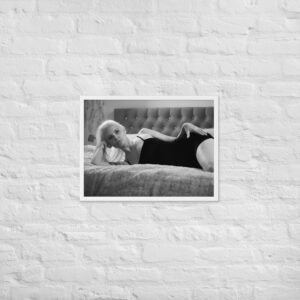 Kristyna framed poster